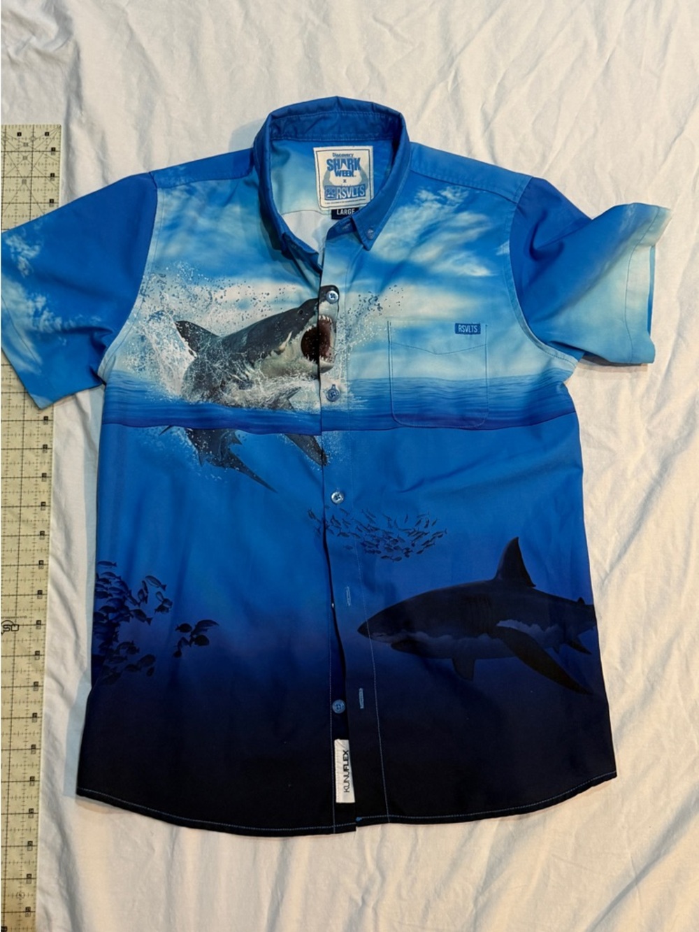 Rsvlts boys large Shark Week “Jump Around” details kunuflex